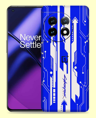 WeCre8 Skin's Oneplus 11R 5G Mobile Skin(Blue Cyberpunk Multicolor Mobile Skin)