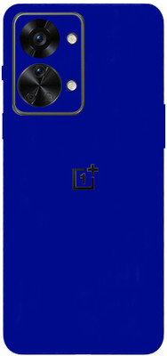 LAMHA One Plus Nord 2T 5G, one plus nord 2t 5g Mobile Skin(Ultra Super Blue Matte With High Matte Finish.)