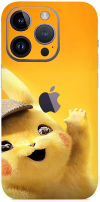Jeeva Creation iPhone 14 Pro Max Mobile Skin(Ultra Super Cute Pikachu Skin With High Matte Finish.)