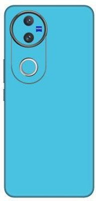 Vcare GadGets vivo V50 5G Mobile Skin(Blue Satin)