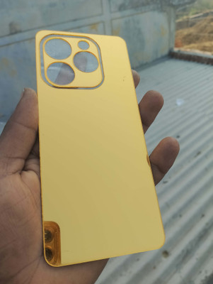 MOKPLZ infinix note 40x 5g GOLDEN MIRROR BACK PANNEL Mobile Skin(GOLDEN)