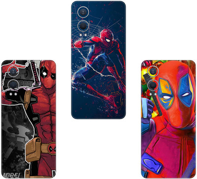 wrap craft REDMI NOTE 10 COMBO(PACK OF 3)Camera&Back Protector Premium Vinyl Mobile Skin(Multicolor)