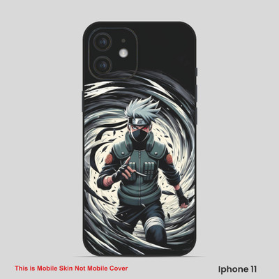 VYBE The Smart Choice iPhone 11 Kakashi Embossed Mobile Skin(Brick Red 20)