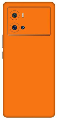 Vcare GadGets Orange Glossy vivo i QOO 9 Pro 5G Mobile Skin(Orange Glossy)