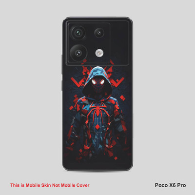 VYBE The Smart Choice Poco X6 Pro Super Hero Mobile Skin(Multy colorA/7)
