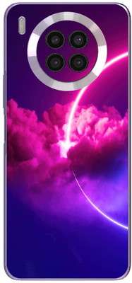 FCS Huawei nova 8i Printed Back skin Mobile Skin(Sky Red)