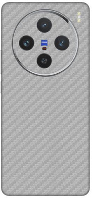 Vcare GadGets X100 5G Mobile Skin(Fiber Carbon Silver)
