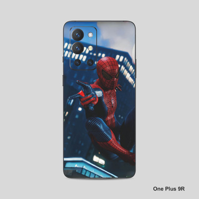 VYBE The Smart Choice One Plus 9R Spiderman Mobile Skin Mobile Skin(French Grey 12)