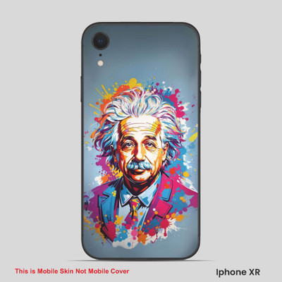 VYBE The Smart Choice iPhone XR ART Mobile Skin(Multi color SKI B47)