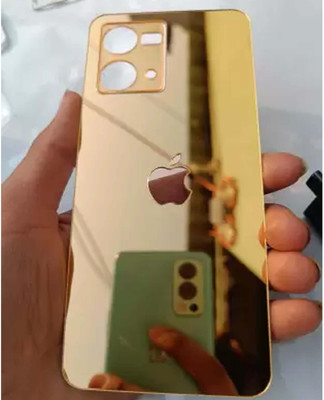 GENTECK OPPO F21 PRO 4G GOLD Glass Finish Back Panel Skin with Star Logo Mobile Skin(Gold)