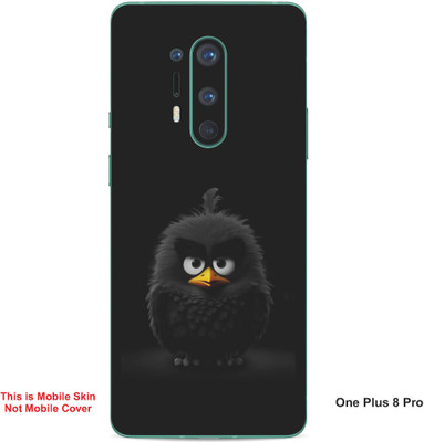 VYBE The Smart Choice One Plus 8 Pro Angry Bird Embossed Mobile Skin(Iridium 18)