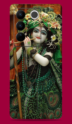 SkinoMania Vivo V27 Pro 5G Mobile Skin(Multicolor God Krishna)