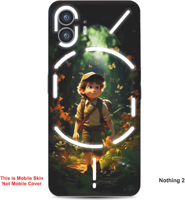 VYBE The Smart Choice Nothing 2 Animated Little Boy Mobile Skin(Light Moss Green A2)