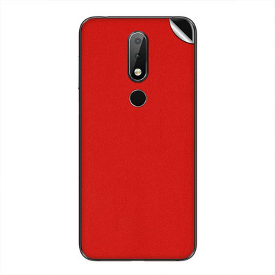 Xskin Nokia 6.1 Plus Mobile Skin(Red Matte)