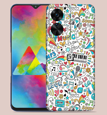 Skinex Nord 2T 5g Mobile Skin(Black Wrap With Full Cut)