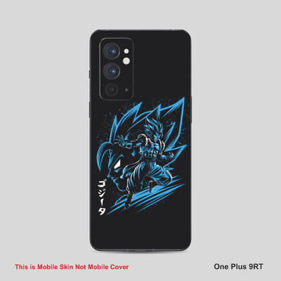 VYBE The Smart Choice One Plus 9RT Goku Mobile Skin Mobile Skin(Dark Blue B16)