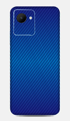 WeCre8 Skin's Realme C30s Mobile Skin(Blue Carbon-CF Multicolor Mobile Skin)