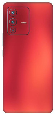 Vcare GadGets Shining Mirror Red vivo V23 Pro 5G Mobile Skin(Shining Mirror Red)