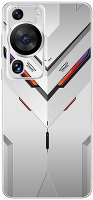 FCS Huawei P60 Pro Printed Back skin Mobile Skin(Nubia Red Texture)