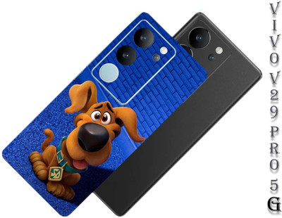 Pochanki Vivo V29 Pro 5G Mobile Skin(Skooby doo Back Skin Multicolor)