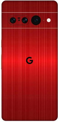 Vcare GadGets Pixel 7 Pro 5G Mobile Skin(Red)