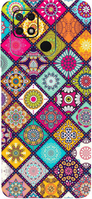 TJ CREATION Xiaomi Redmi 10C Mobile Skin(Ultra Super Color Pattern Skin With High Matte Finish.)