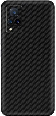Vcare GadGets Fiber Carbon Black vivo V21 5G Mobile Skin(Fiber Carbon Black)