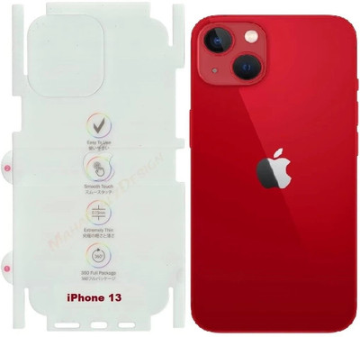 FYUGEN Iphone 13(Glossy) Full Body(360 Degree) Mobile Skin(Transparent)