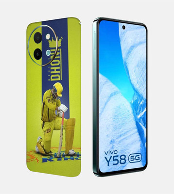 OggyBaba Vivo Y58 5g Mobile Skin(King Dhoni)