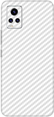 ARAYLE Vivo v20 Pro,v20 pro Mobile Skin(Transparent 3D Carbon Fiber)