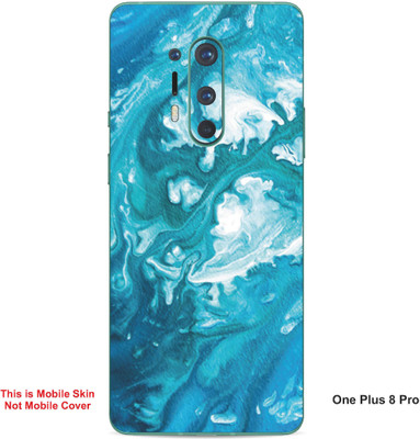 VYBE The Smart Choice One Plus 8 Pro Abstract Embossed Mobile Skin(Baltic Sea A3)