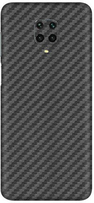 Vcare GadGets Redmi Note 9 Pro Max Mobile Skin(Fiber Carbon Gun Metal)