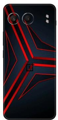 Vcare GadGets OnePlus Nord 4 5G (With Logo) Mobile Skin(Red & Black)