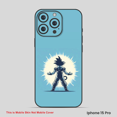 VYBE The Smart Choice iPhone 15 Kakashi Embossed Mobile Skin(Flame Pea 19)