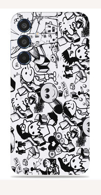 WeCre8 Skin's Samsung Galaxy M35 5G Mobile Skin(doodle-Art)