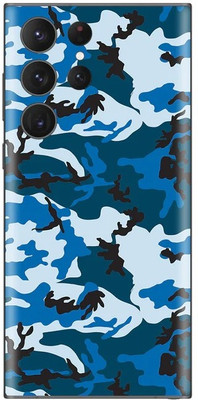 Orgic India Samsung S23 Ultra Mobile Skin(Camo Blue)