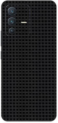 Vcare GadGets Black Mosaic vivo V23 5G Mobile Skin(Black Mosaic)