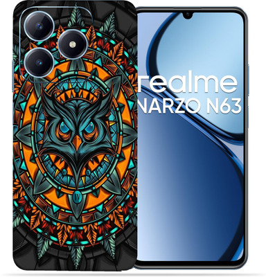OggyBaba OggyBaba Realme Narzo N63 Mobile Skin(Mighty owl)