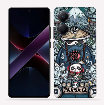 OggyBaba OggyBaba Poco X7 pro 5g Mobile Skin(Ninja-Panda)