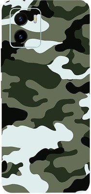 BugguSkin VIVO Y15C, vivo y15c Mobile Skin(Ultra Super Camouflage Military Winter Skin With High Matte Finish.)