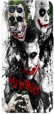 TJ CREATION REALME 8S 5G Mobile Skin(Ultra Super Jokers Skin With High Matte Finish.)