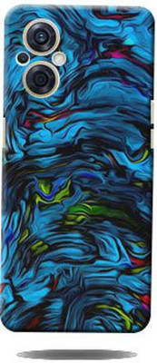 Mclaxa Blue Lava For OPPO F21S PRO 5G Back Skin, Blue Lava, OPPO F21S PRO 5G Mobile Skin(Blue Lava Matte Finish Skin With Super Matte Finish)
