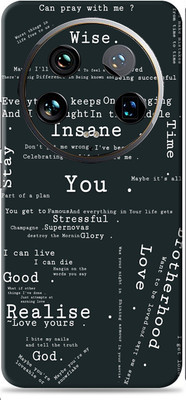 SkinoMania Xiaomi 14 Ultra Premium Vinyl Mobile Skin (Multicolor) Mobile Skin(Words that matter)