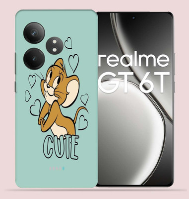 OggyBaba Realme GT 6T 5g,GT 6T 5g Mobile Skin(Cute Cat)