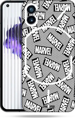 SkinoMania Nothing-Phone(1) Mobile Skin(B&W Marvel Graffiti)