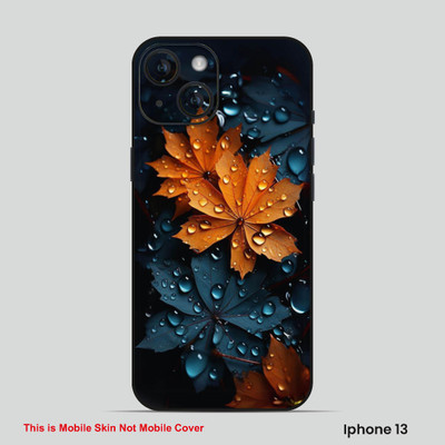 VYBE The Smart Choice iPhone 13 Naturel Mobile Skin(Peacock Green 6)