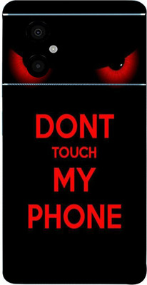 LAMHA Poco M4 5G, poco m4 5g Mobile Skin(Ultra Dont Touch With High Matte Finish.)