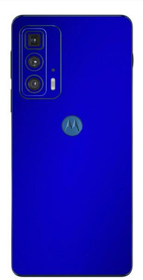 VCAREGADGETS Moto Edge 20 Pro Mobile Skin(Blue)