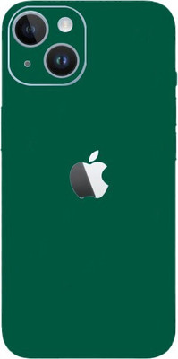 BugguSkin APPLE IPHONE 14 PLUS Mobile Skin(Ultra Super Green Matte Glitter Skin With High Matte Finish.)