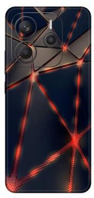 Vcare GadGets Redmi Note 14 (5G) Mobile Skin(Red & Black)